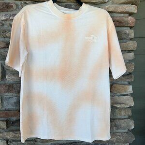 The North Face Women's Short Sleeve Dye Tee Small XXL Apricot Ice Dye